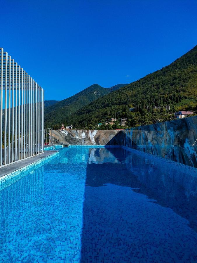 Hotel Citrus Gagra Esterno foto
